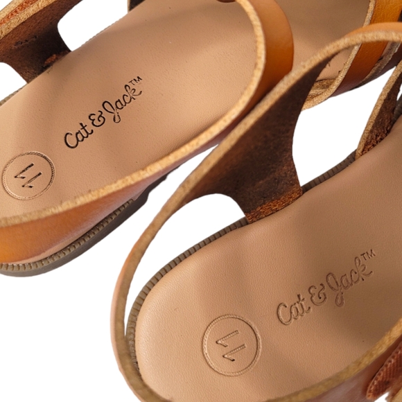 Cat & Jack Girls Ella Sandals Size 11 - Picture 10 of 11